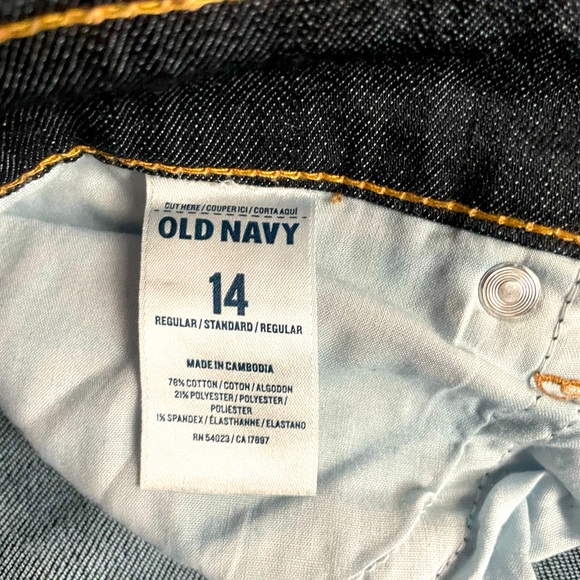Old Navy The Diva Bootcut Dark Wash Jeans Size 14. - Picture 2 of 4